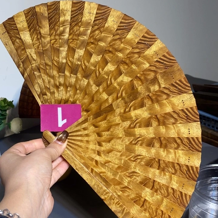金丝楠骆*金丝楠木扇子