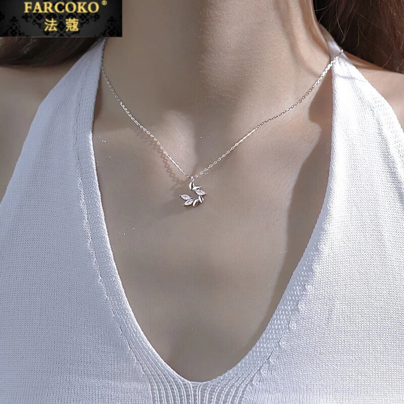 法蔻麦穗项链女时尚小众简约设计生日年货节礼物送女友送老婆
