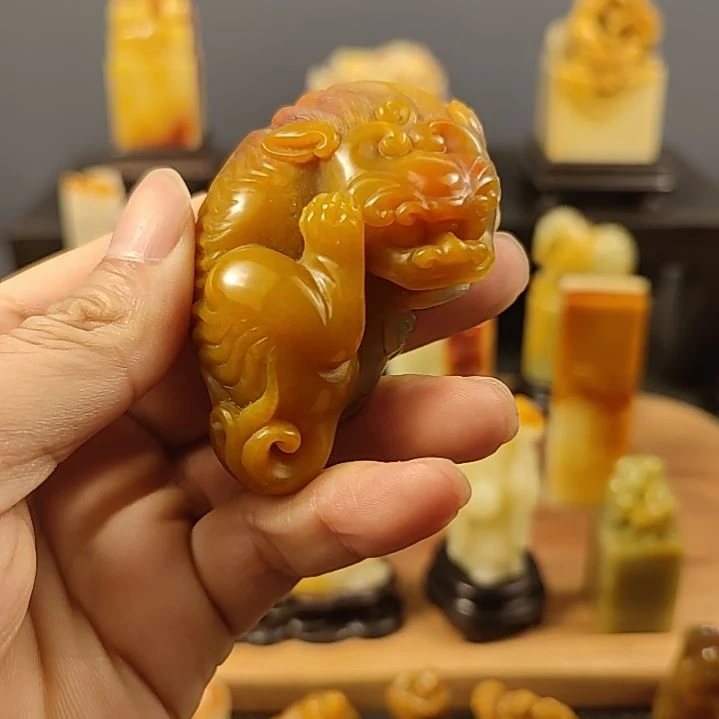 寿山石手把件手把件