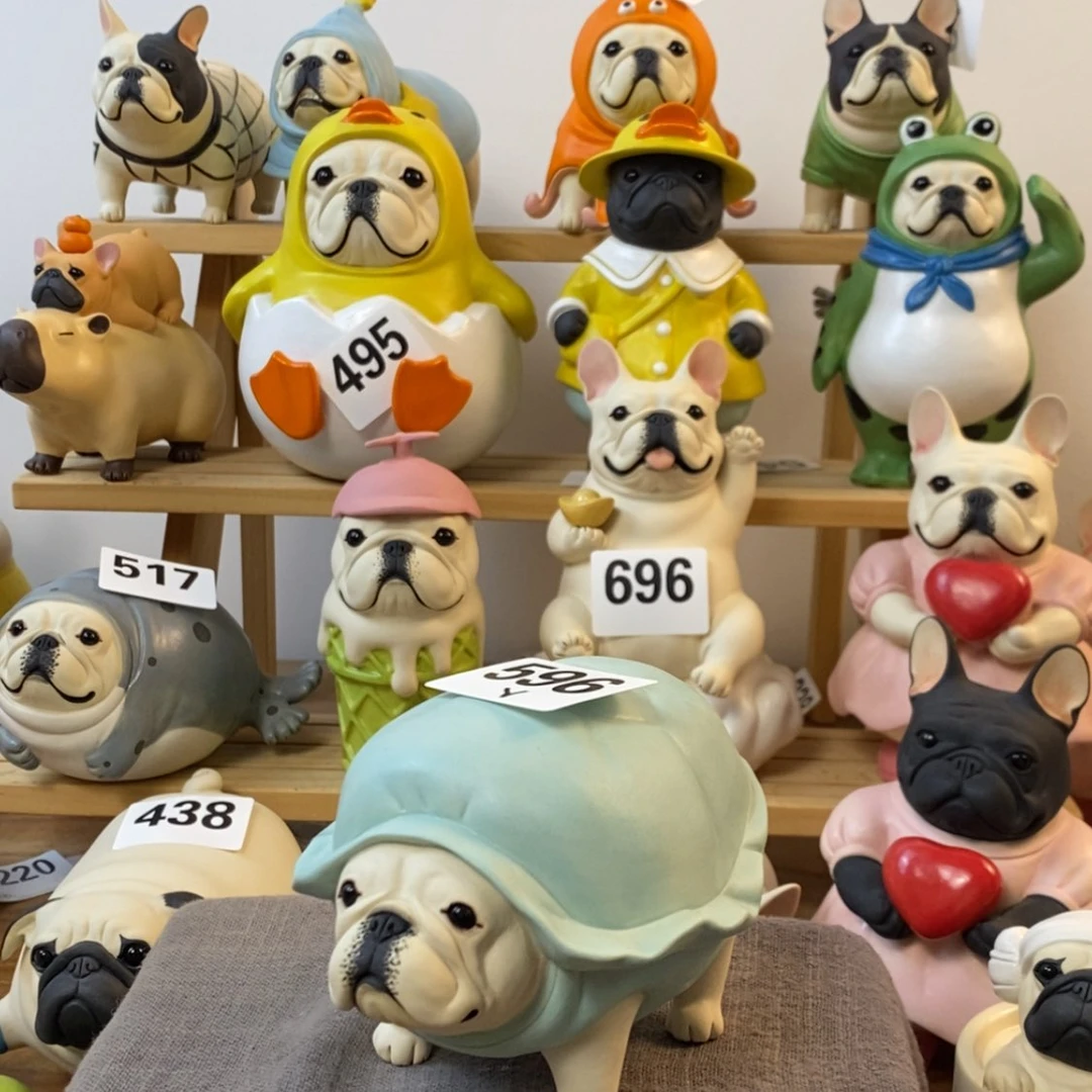 【闪购商品】微瑕596奶油乌龟陶瓷周边