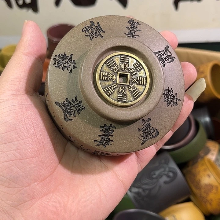 茶杯紫砂全手工紫砂主人杯