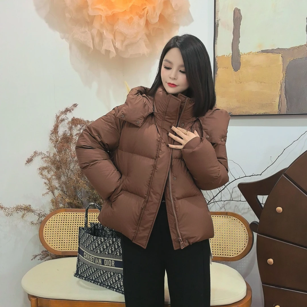 《YI YI》温暖泡芙 90白鸭绒显瘦休闲百搭高级短款羽绒服