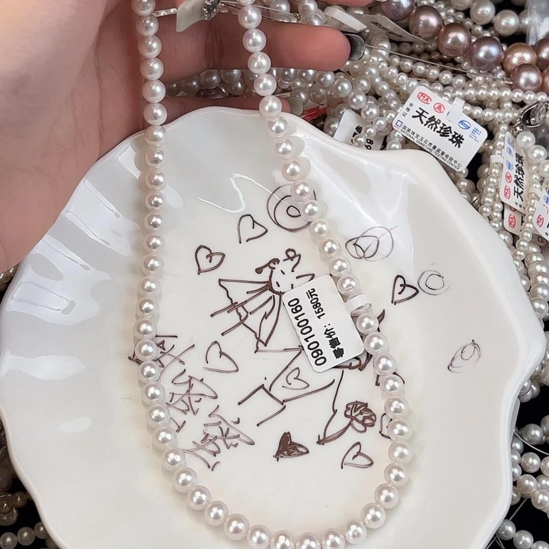 淡水珍珠项链未镶嵌项链