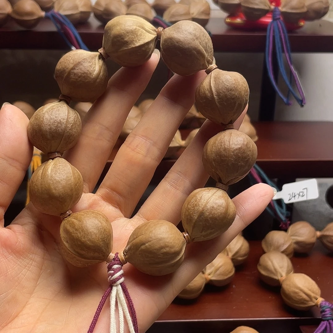 神***月手串橄榄核梅林铁核2325