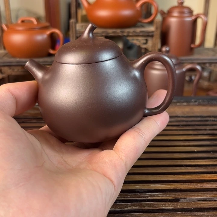 茶壶紫砂原矿紫砂手工制作