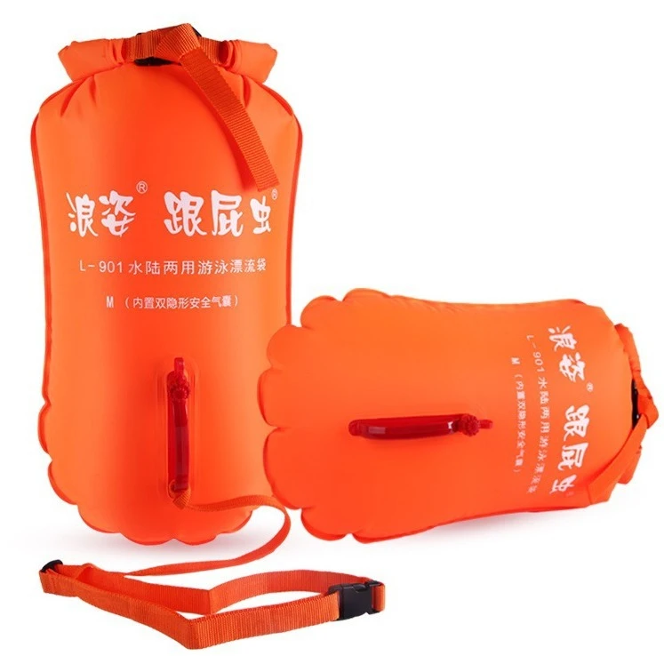 浪姿35升L901跟屁虫防溺水泳具包袋水上运动装备游泳浮囊水上运动