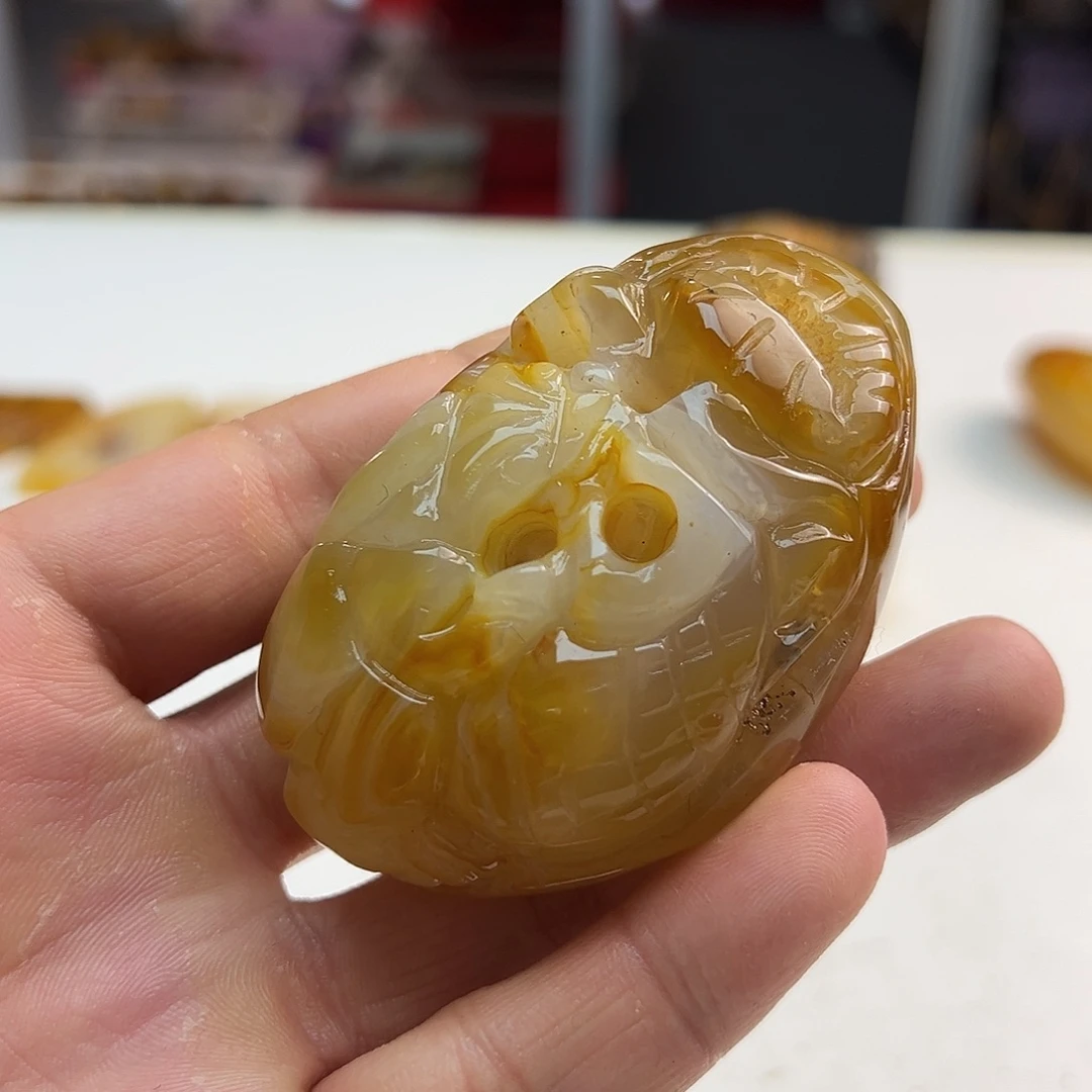 玛瑙/玉髓合金颈饰