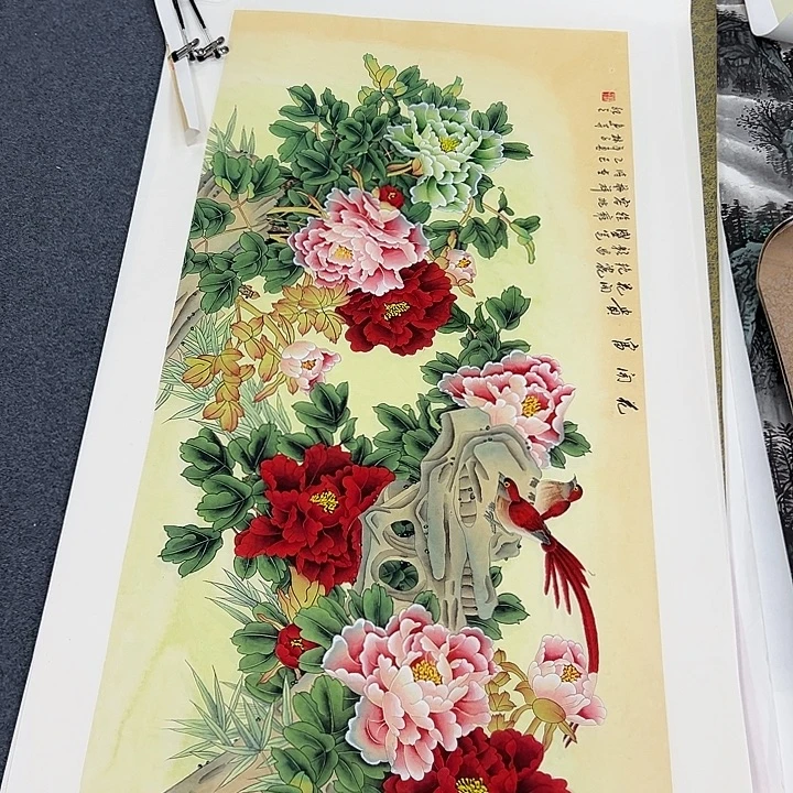 白***云国画纯手绘国画作品大放漏