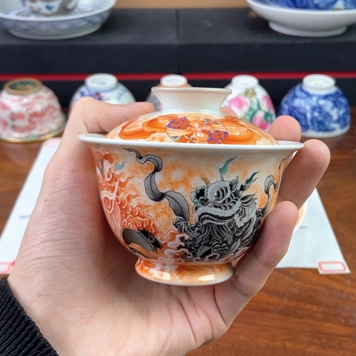 杯景德镇手绘陶瓷艺术