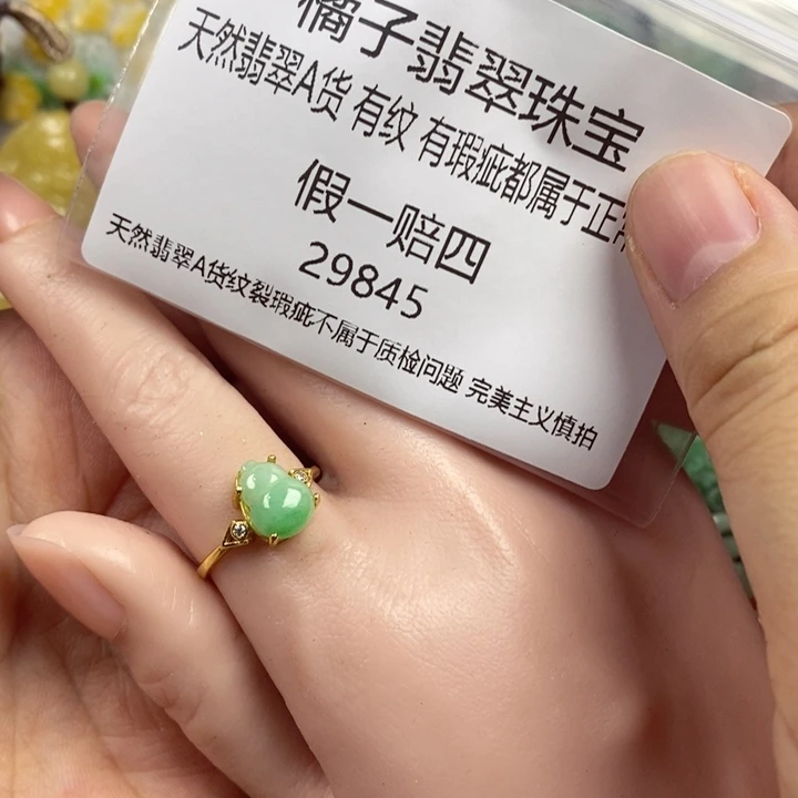 语***诺翡翠未镶嵌吊坠(赠链)