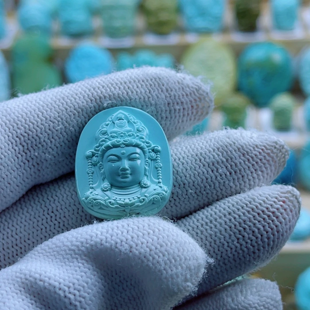 绿松石未镶嵌珠宝奇石