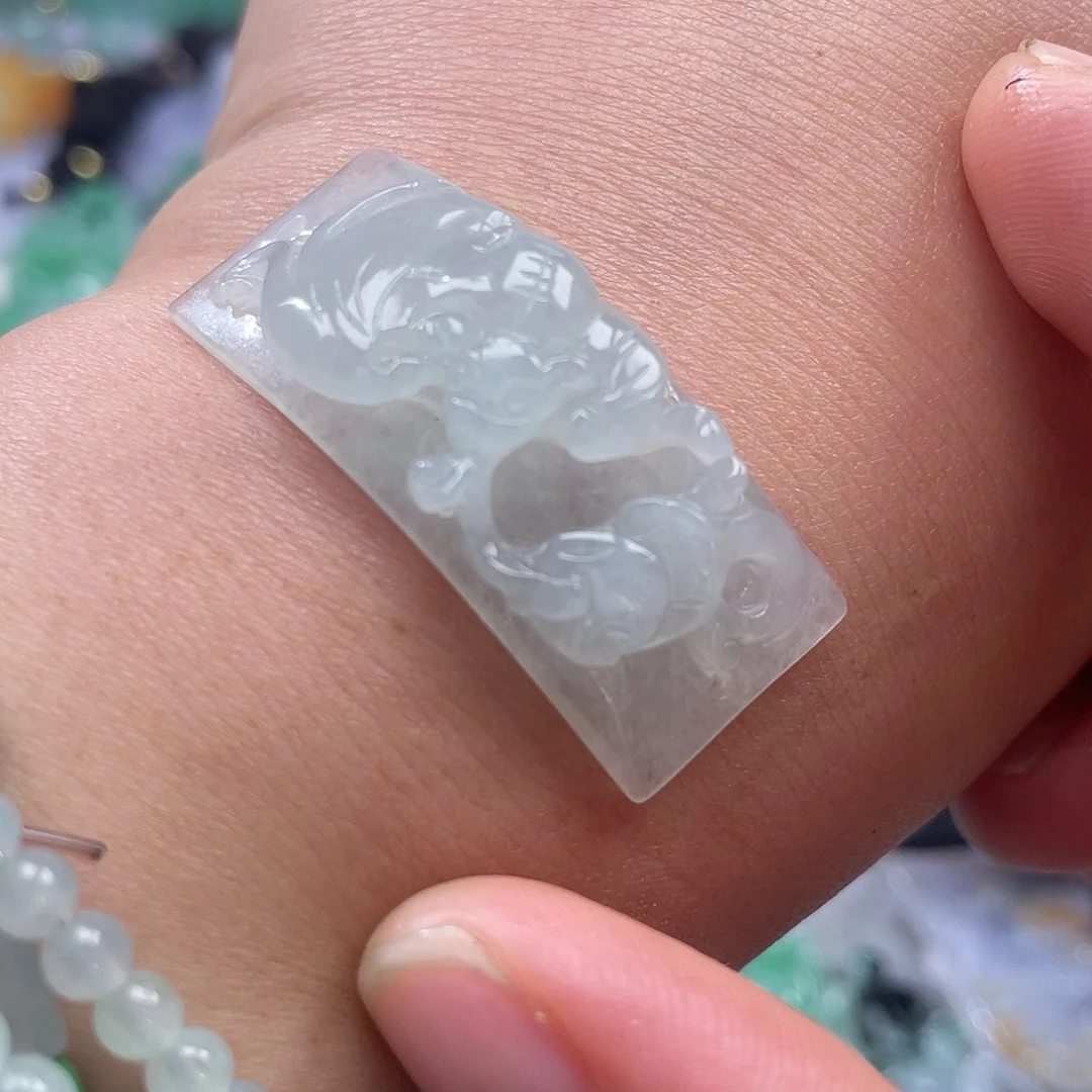 颈饰未镶嵌翡翠翡玉缘翡翠