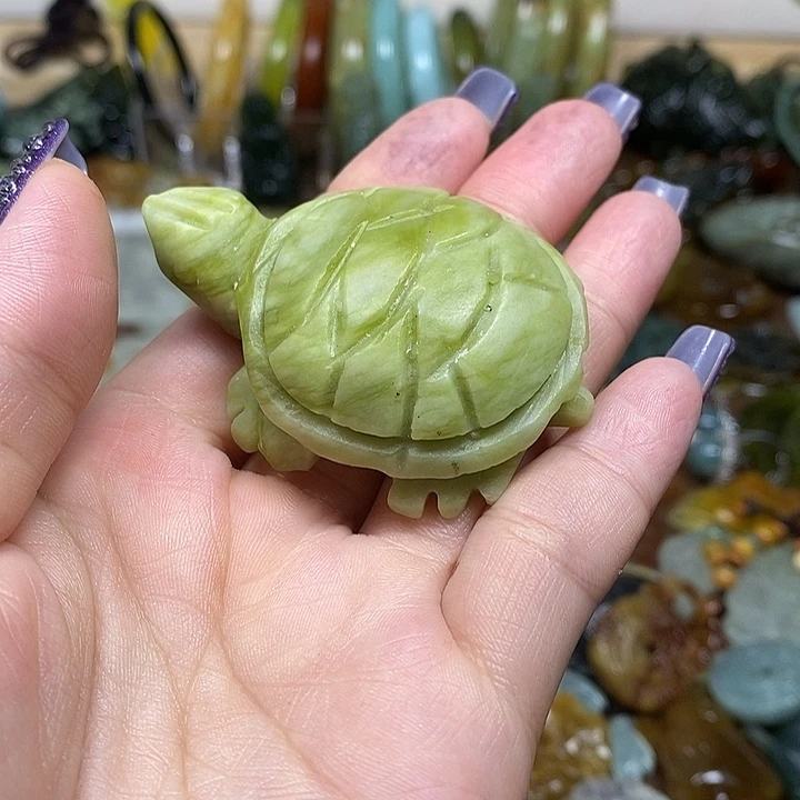 蛇纹石玉手把未镶嵌