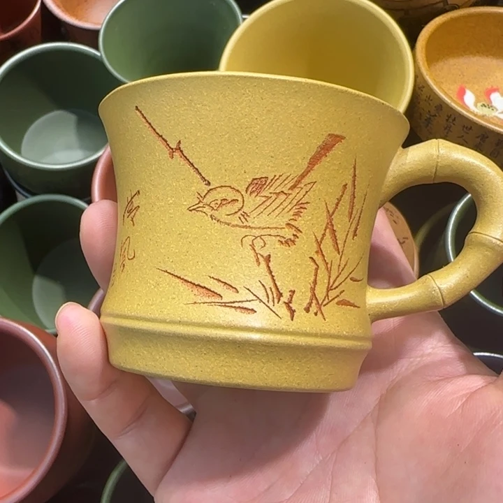 茶杯紫砂全手工制作工艺