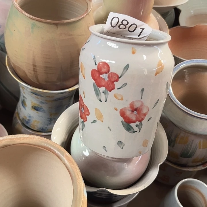 瓶口8高15无孔无孔景德镇陶瓷学院