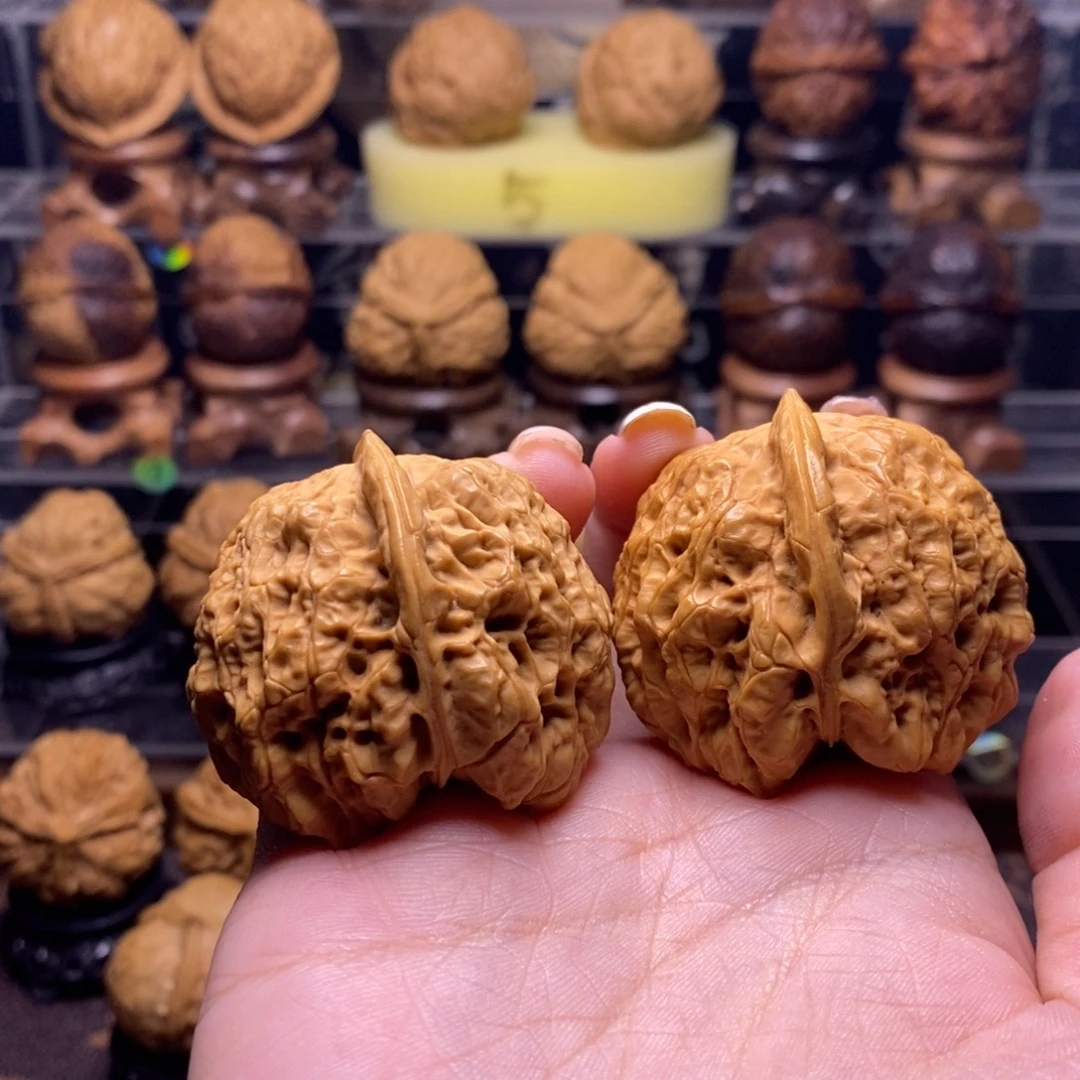 把件文玩核桃Z38太古金蟾42尺