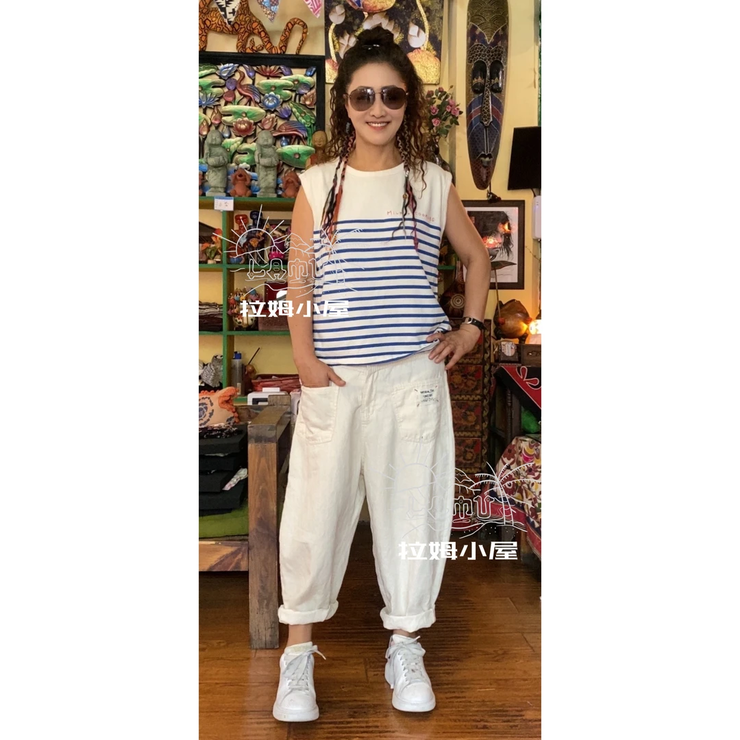 拉姆小屋 夏季新品 舒适百搭背心 韩国制造