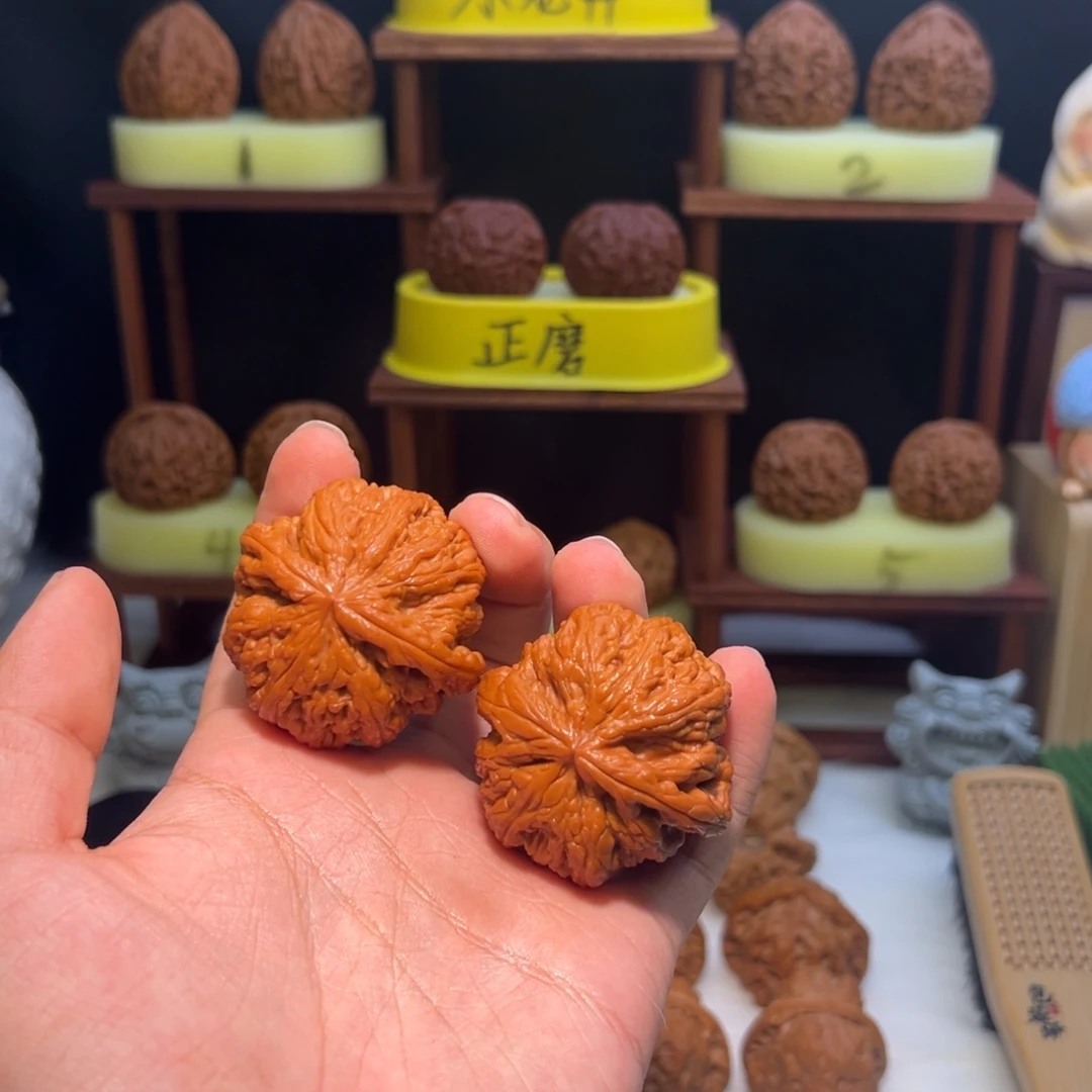 ****吊坠文玩核桃全品46.5大粗筋