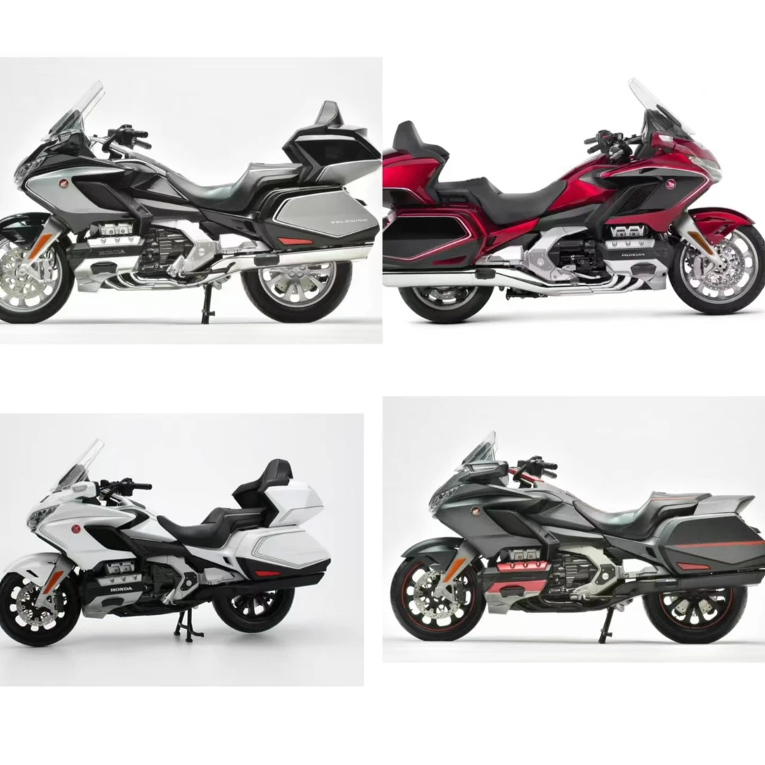 LCD1:12 Honda 本田金翼 合金摩托车模型成品收藏品