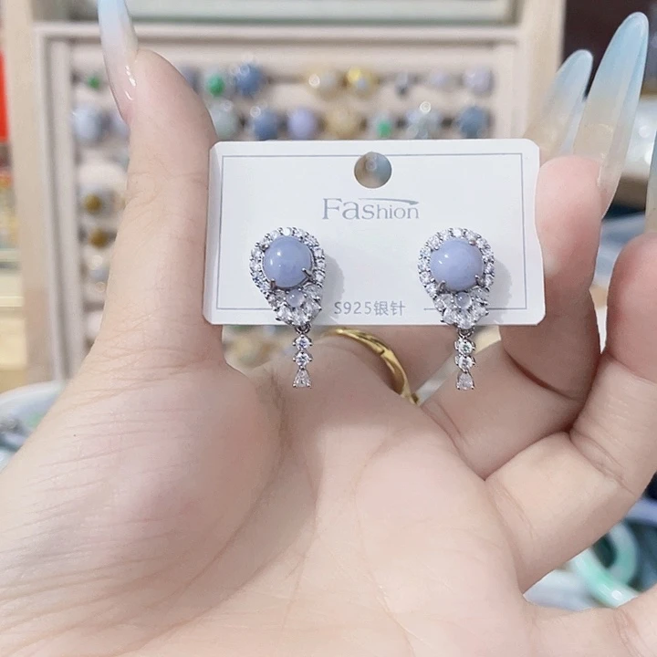 颈饰未镶嵌翡翠天然翡翠Ａ货