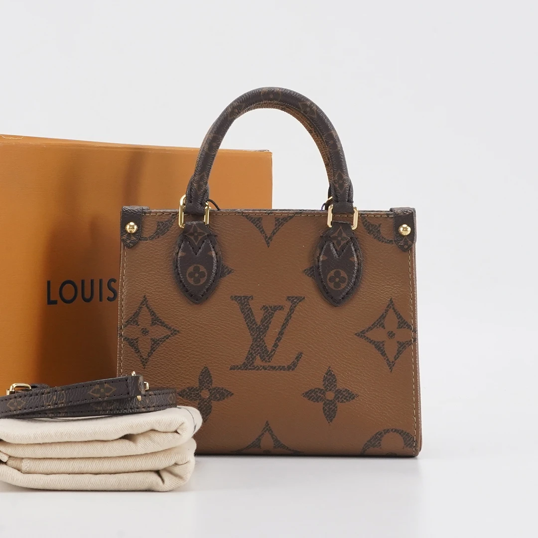 99新 LouisVuitton/路易威登 【总仓一口价】onthego bb/BGK1077200