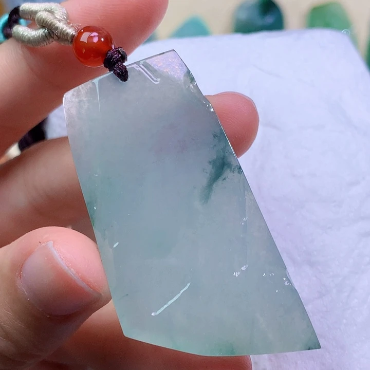 翡翠未镶嵌吊坠(不含链) 7204