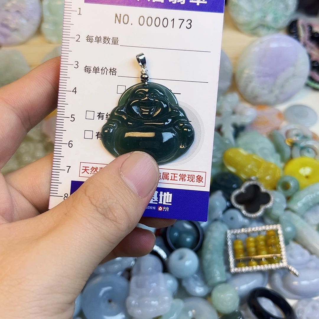 翡翠未镶嵌颈饰hhh