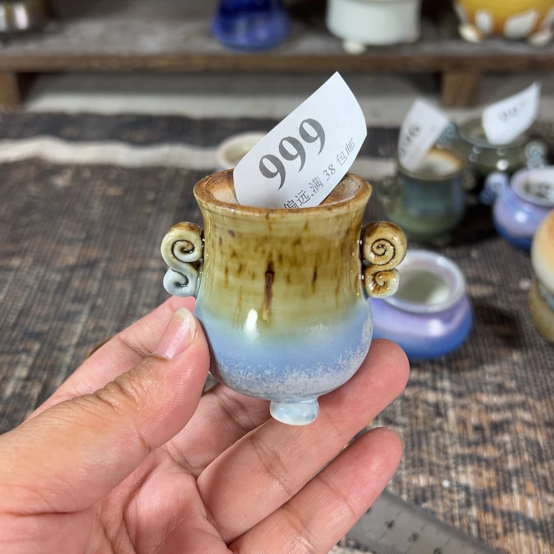 口3 手工花盆满30包邮
