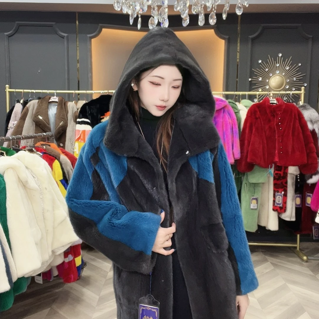 冬季新款时尚水貂