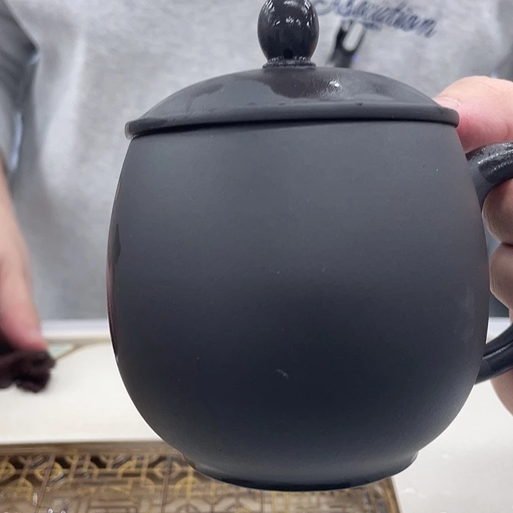 茶杯紫砂原矿紫砂