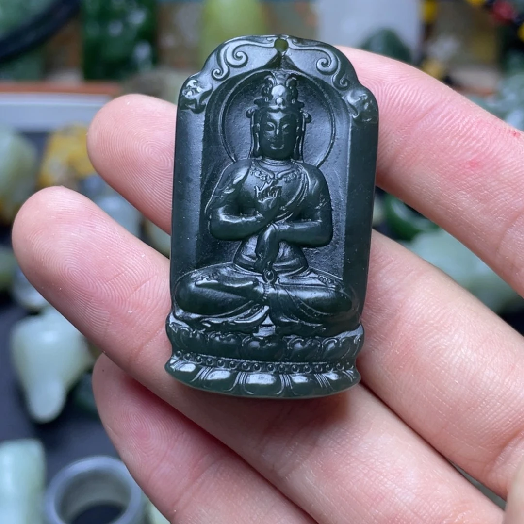 吊坠(不含链)未镶嵌和田玉