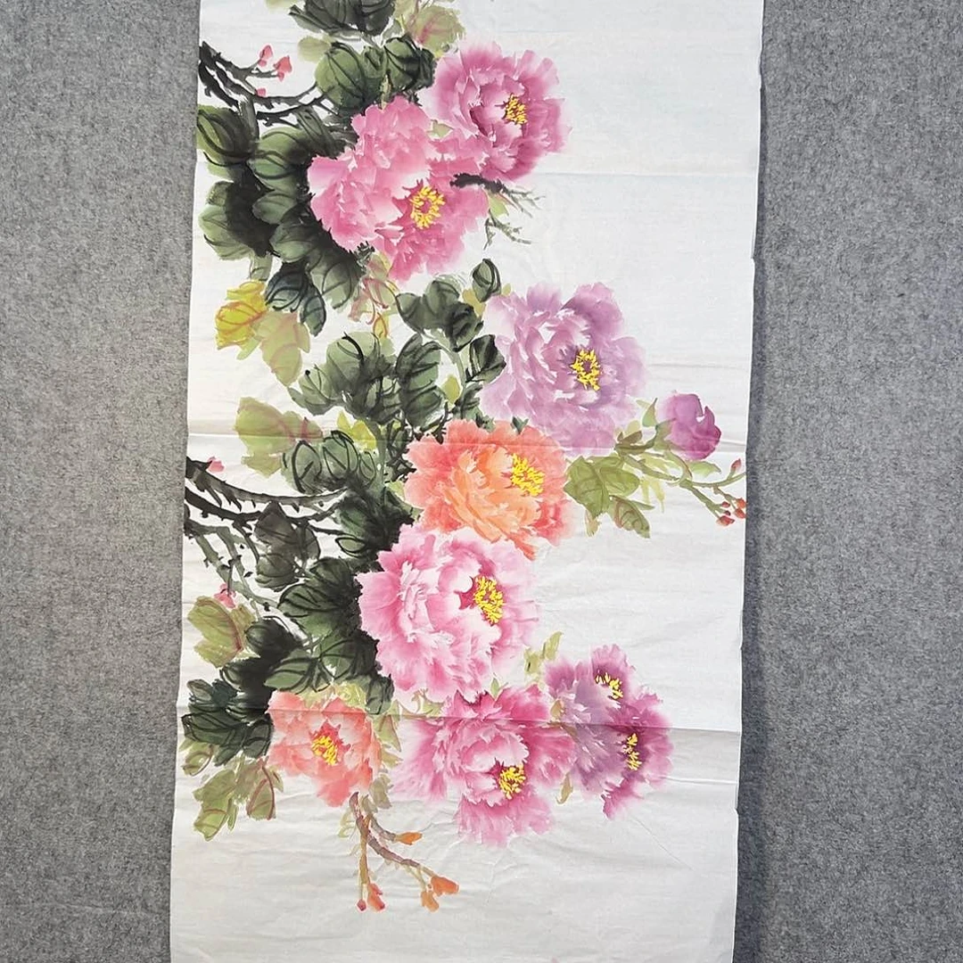 国画472 牡丹之花之香飘四时