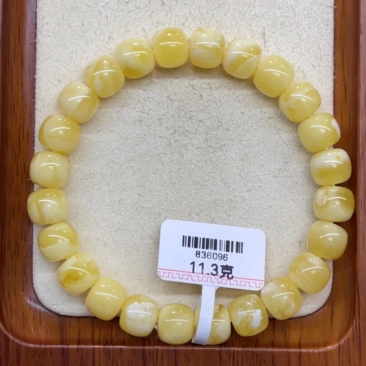 蜜蜡未镶嵌手链蜜蜡