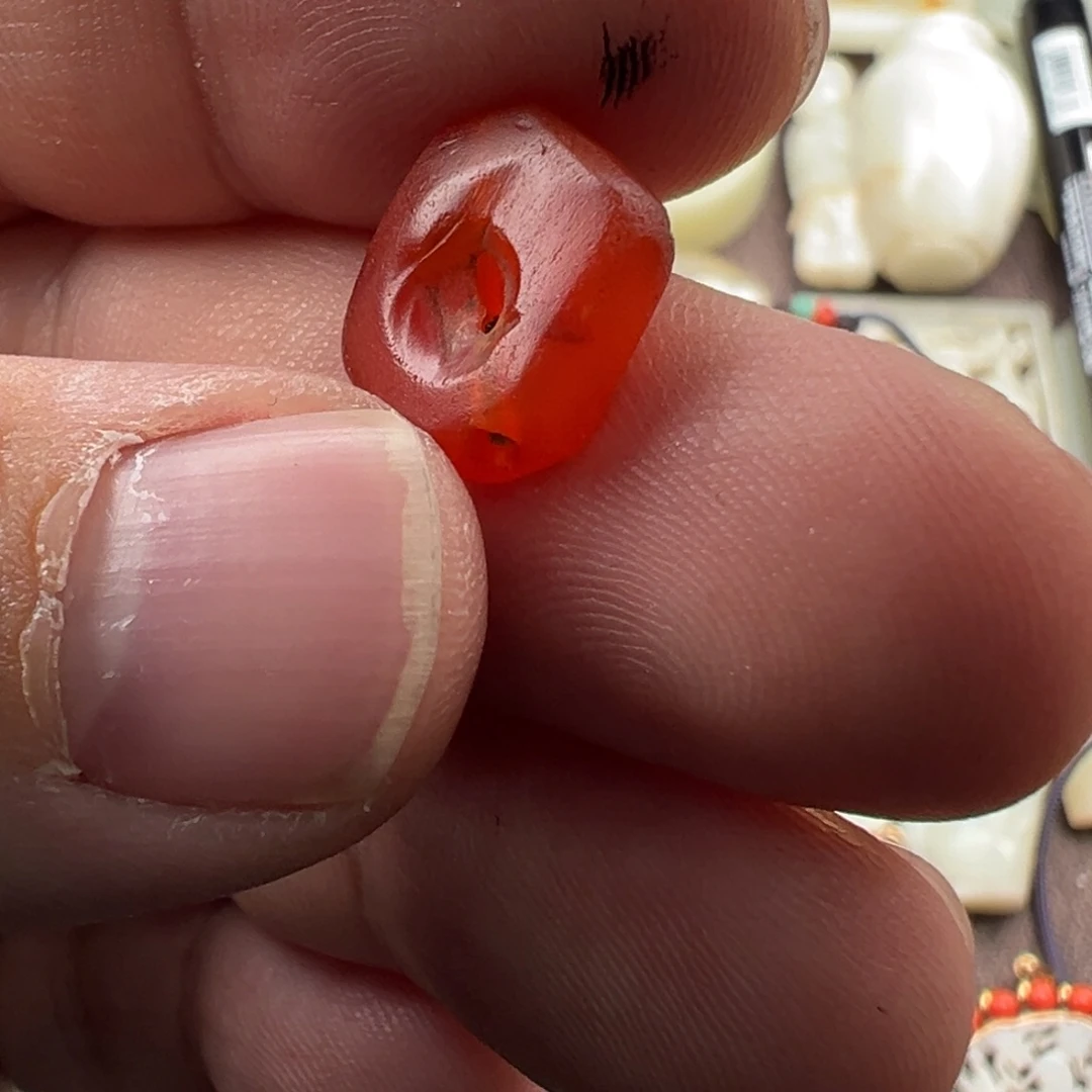 【闪购商品】玛瑙玉髓7*e4明代玛瑙背云