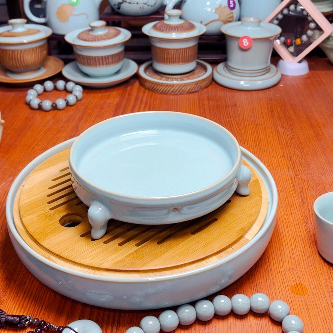 【闪购商品】汝州单壶单杯，天青