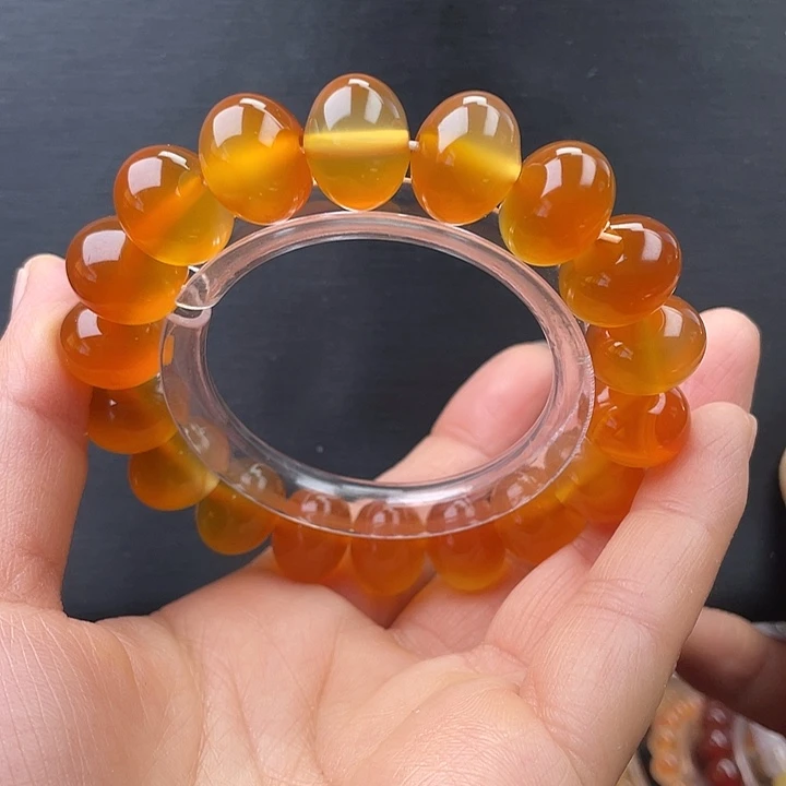 玛瑙/玉髓未镶嵌手链15的