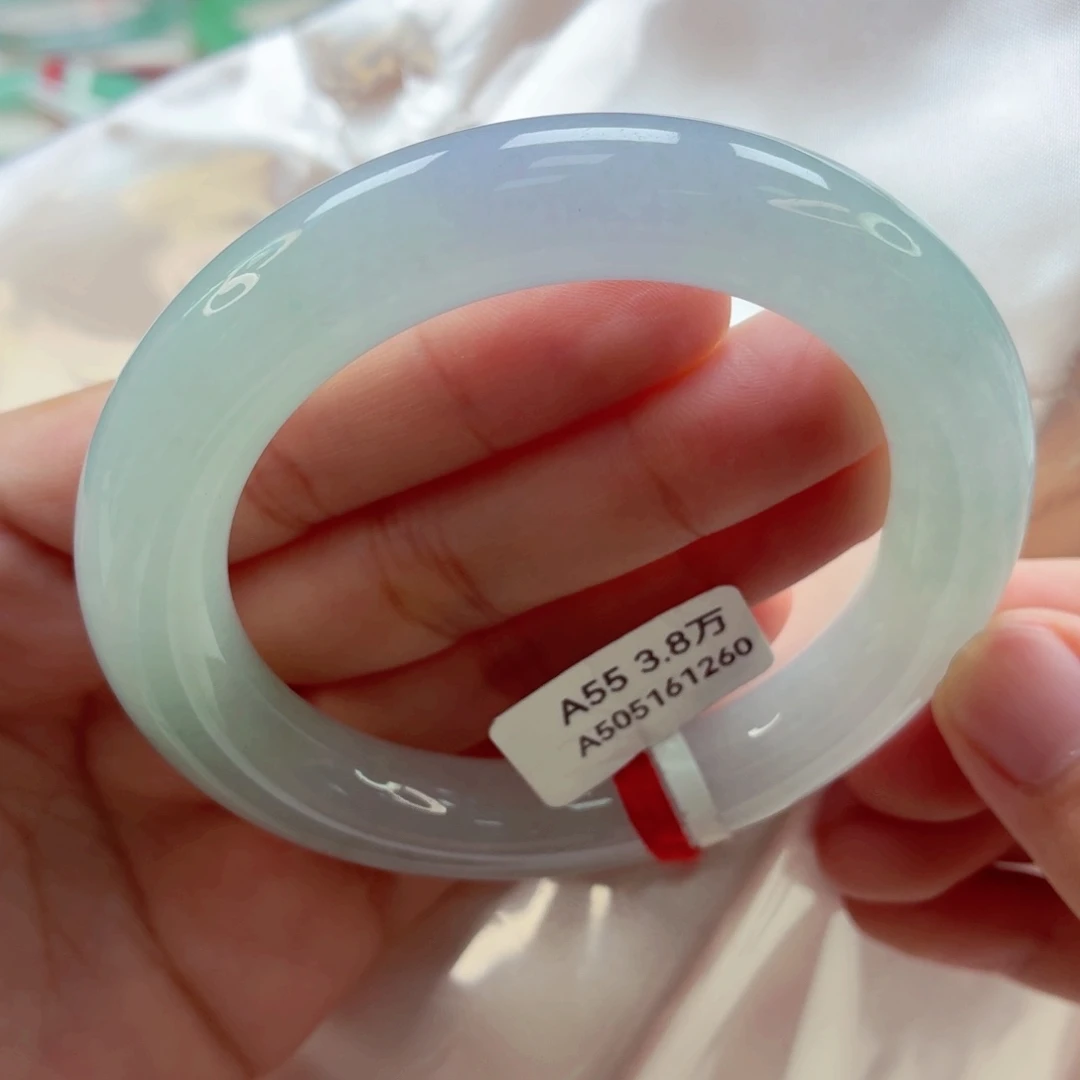 翡翠未镶嵌手镯47号翡翠手镯99