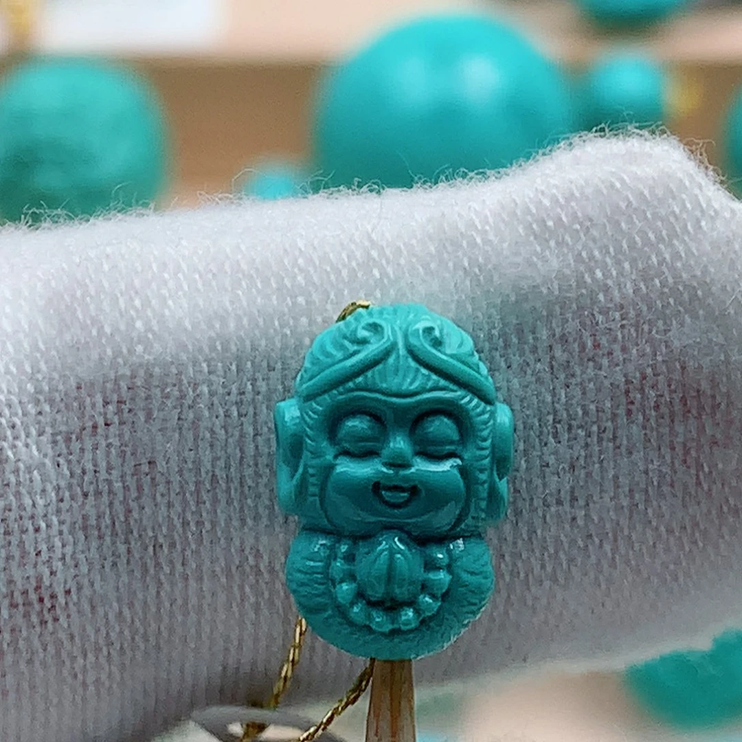 绿松石未镶嵌配饰