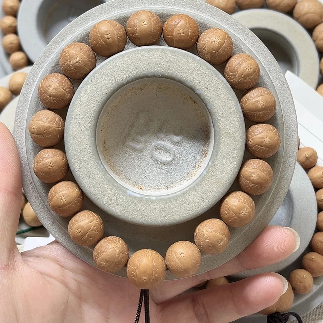 凤眼菩提手串13玉化皮大萌眼原价200，86@2878