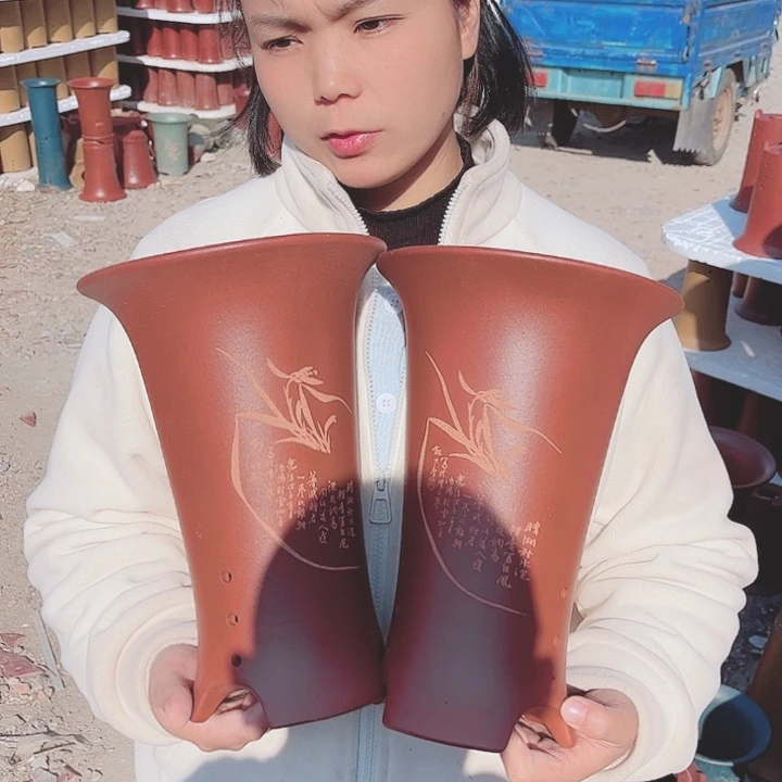 花盆紫砂宜兴紫砂精品花盆