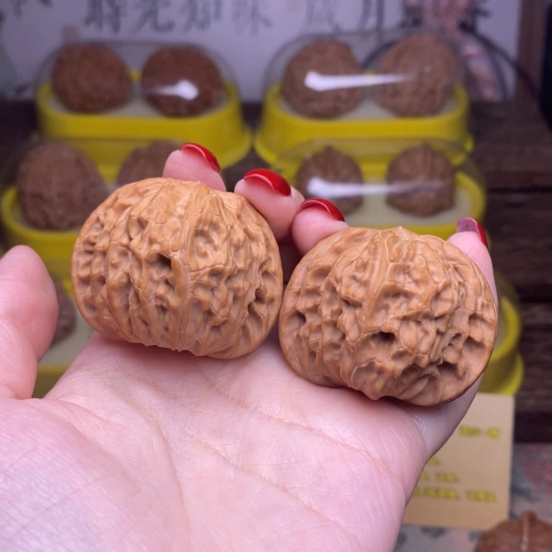 文玩核桃把件全品41尺山地磨盘1920