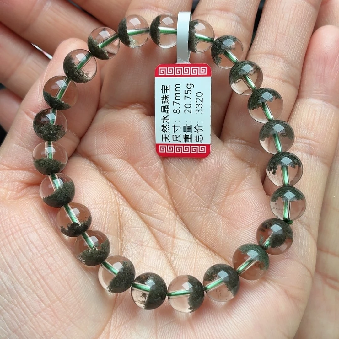 水晶手串未镶嵌天然水晶