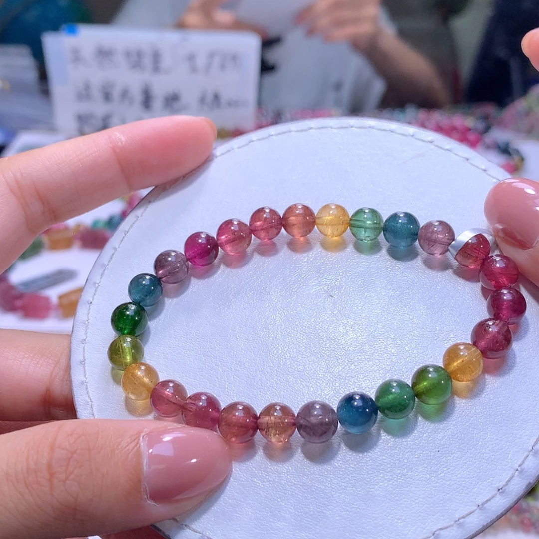 【闪购商品】未镶嵌手串碧玺7.4m