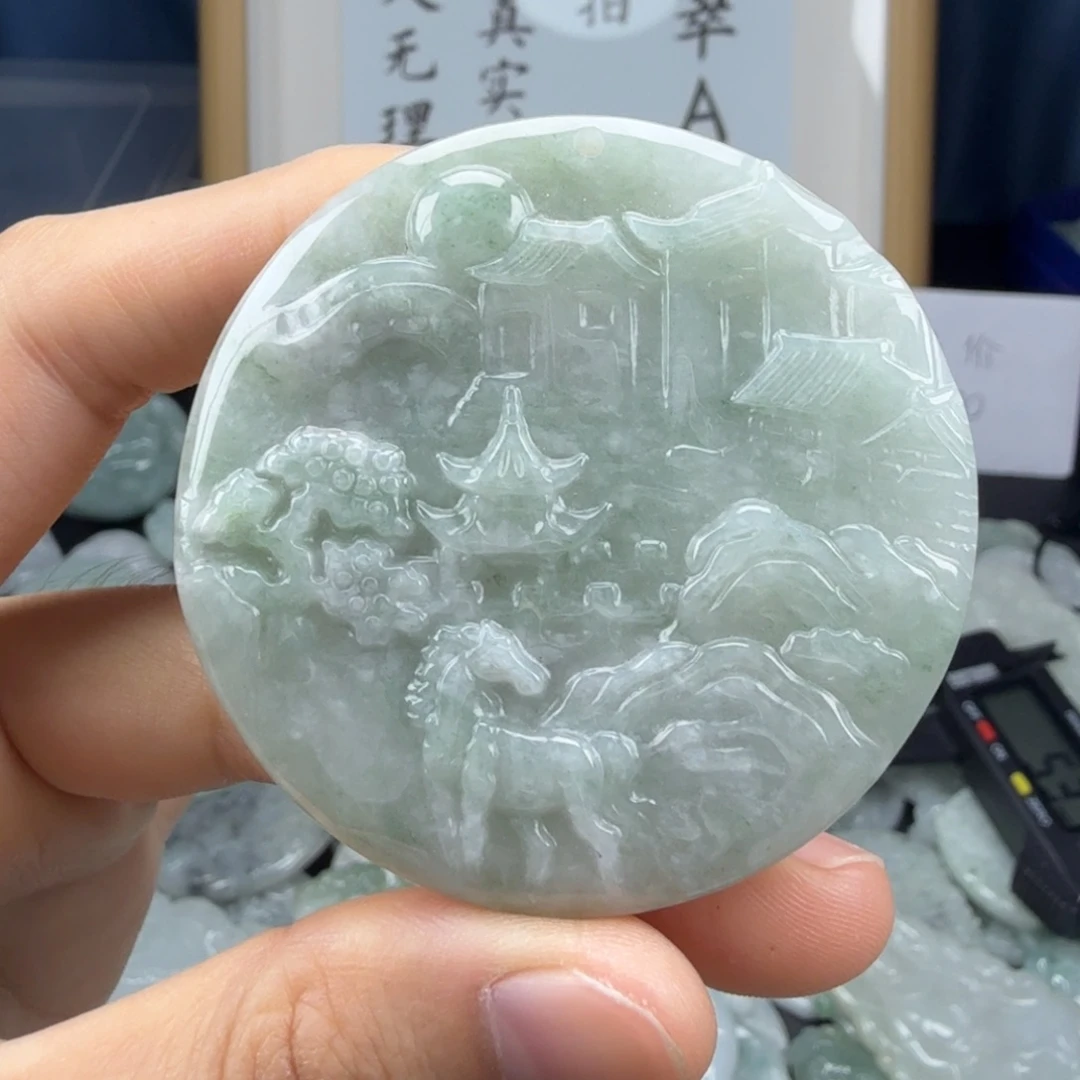 颈饰未镶嵌翡翠翡翠