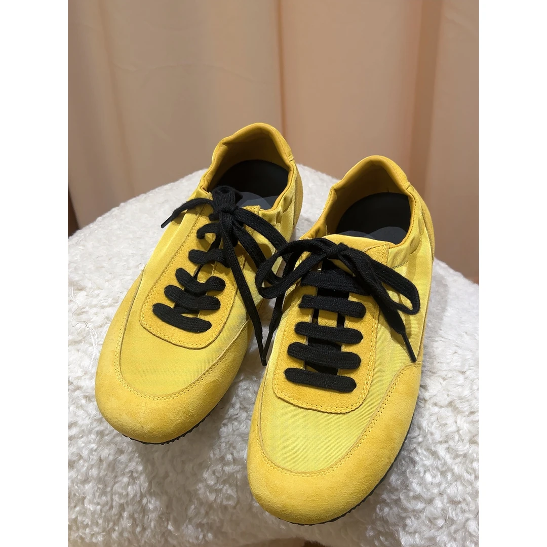 月月不吃鱼2025春夏软底百搭休闲鞋拼色德训鞋 2502C451