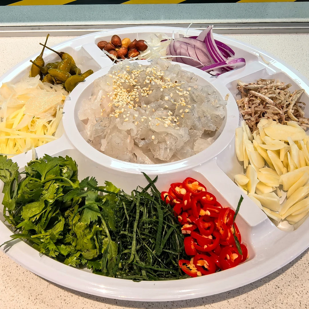 潮汕鱼生鲈鱼生（大份）