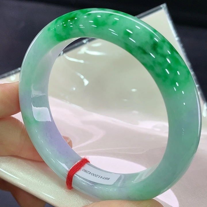 翡翠手镯未镶嵌正圈57