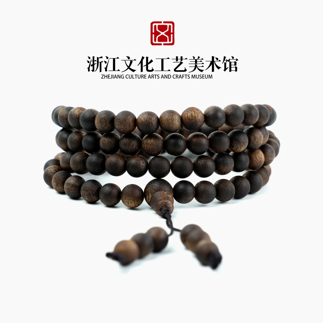 沉香【小鹿臻选】越南芽庄红土黄奇楠沉水沉香6mm*108颗