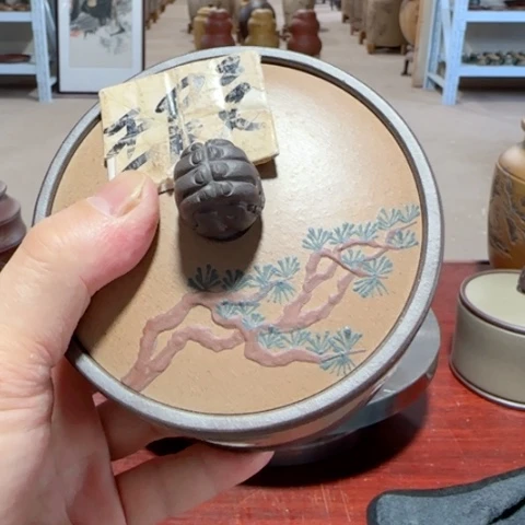 紫砂茶叶罐雷*。。。。。。。。