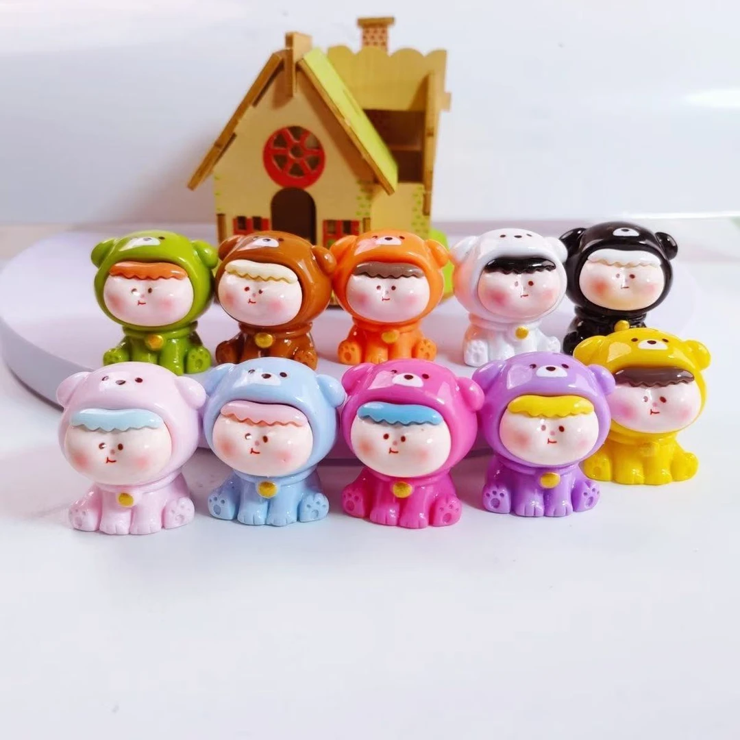 【卡通莉莉丝小狗】DIY树脂饰品立体挂件钥匙扣配件创意摆件可爱